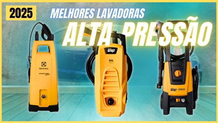 3 melhores lavadoras de alta pressão de 2025