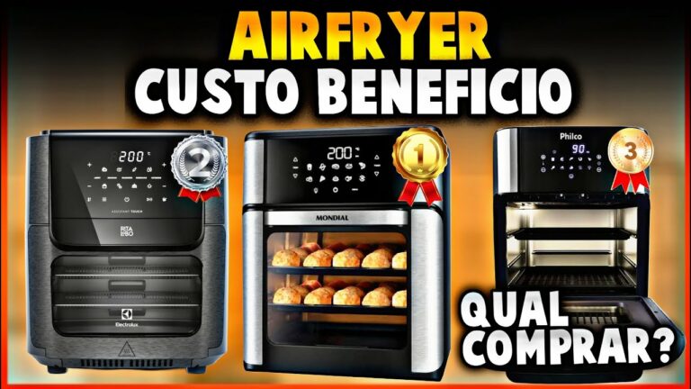 TOP 3 Air Fryer Oven 2025 Qual Comprar Guia Completo!