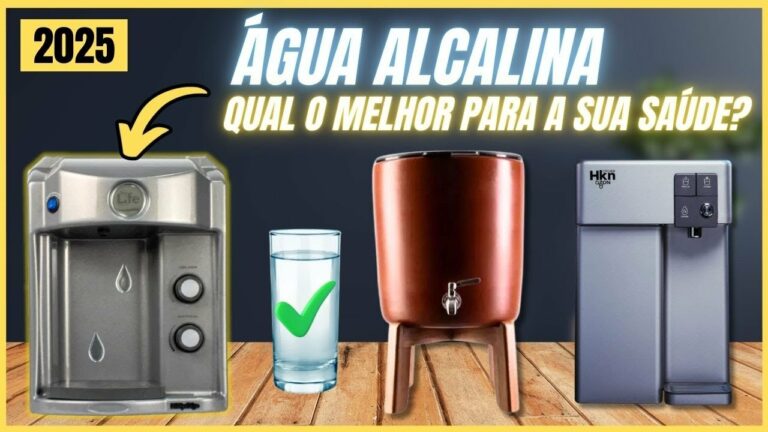 💧 Qual o Melhor Purificador de Água Alcalina para a sua saúde? Top 3 Melhores em 2025