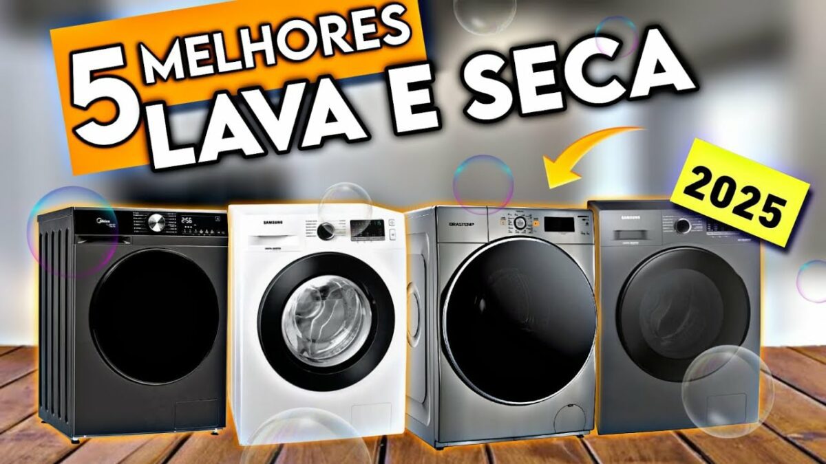 Economize, Preserve as Roupas e Ganhe Tempo: Review Profundo das 5 Melhores Lava e Seca de 2025