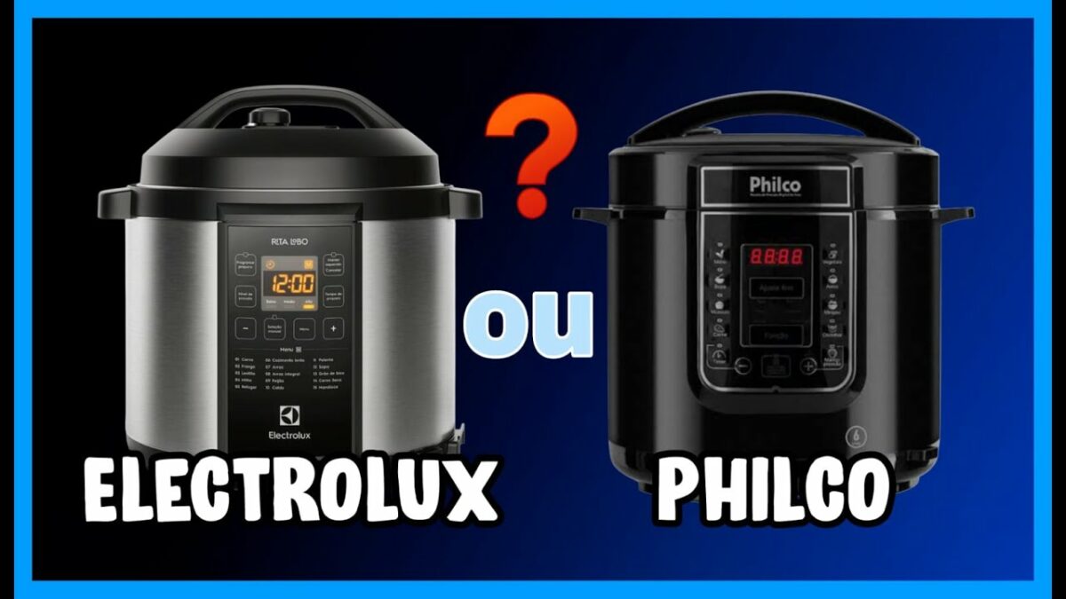 Qual é a melhor panela de pressão elétrica 6L Electrolux PCC20 vs Philco PPP01P?